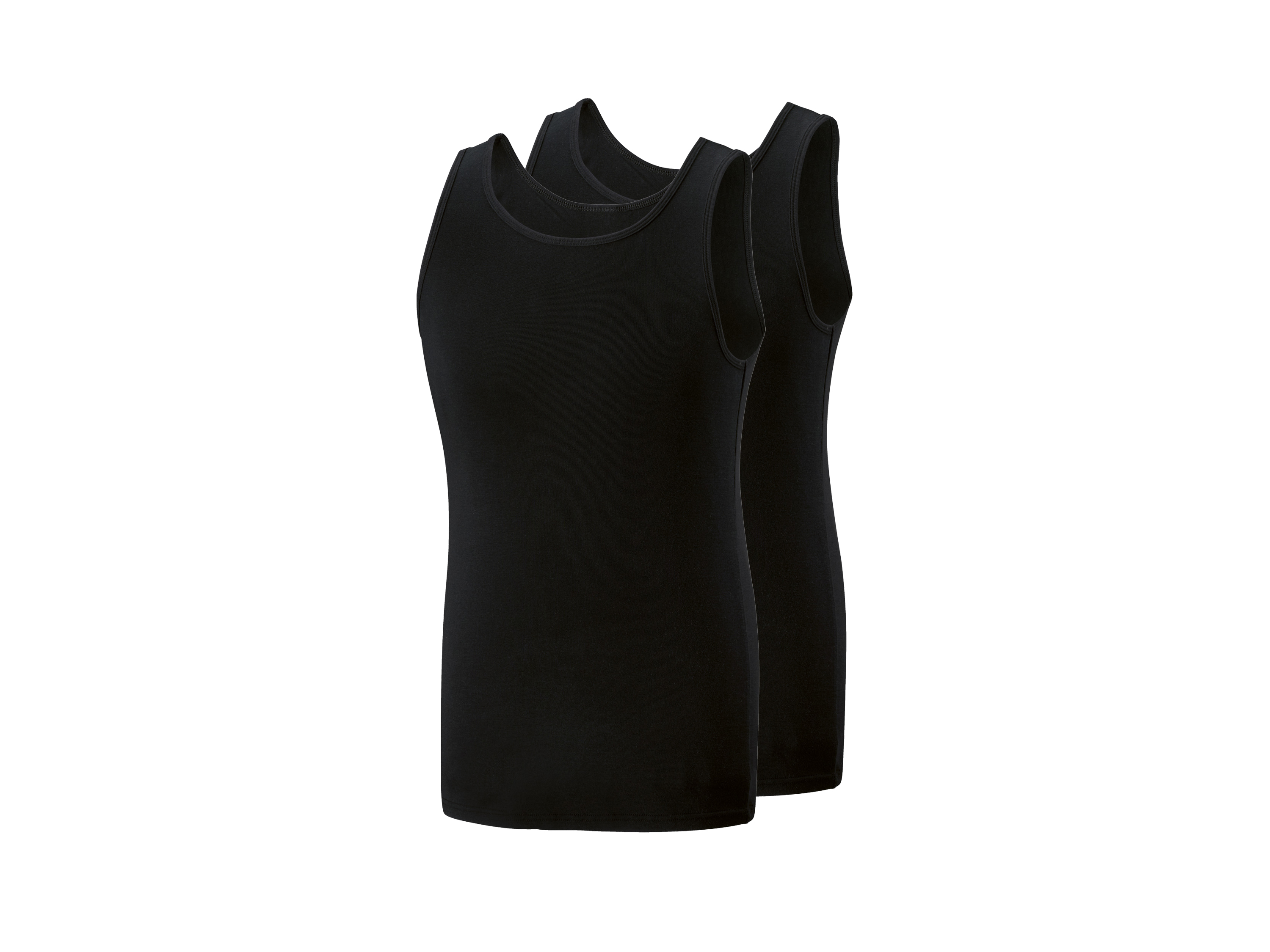 PARKSIDE® Podkoszulki męskie z bawełny, 2 sztuki