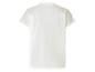 Biała sukienka-t-shirt dla kobiet.