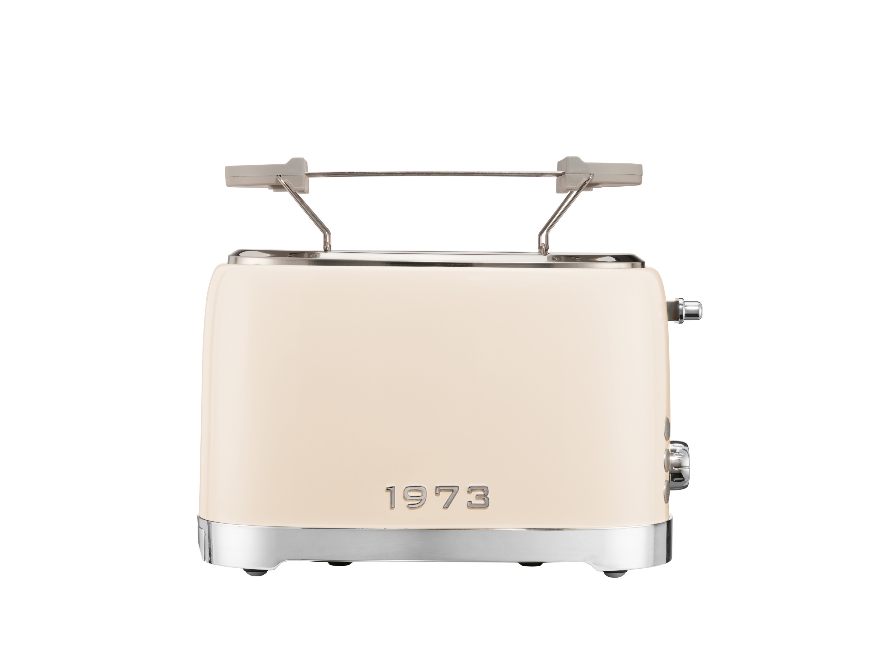 SILVERCREST® Toster dwuszczelinowy Retro, 820-980 W (Kremowy)