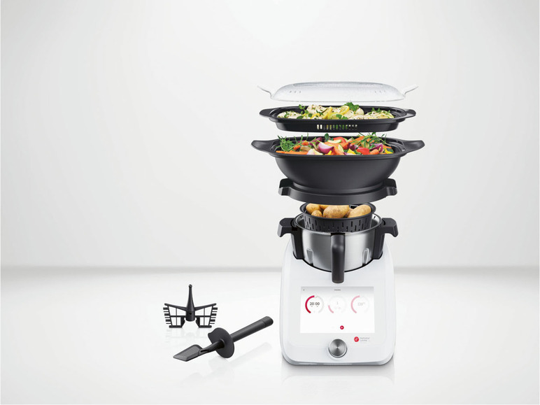 Pełny ekran: Silvercrest Kitchen Tools Wielofunkcyjny robot kuchenny z Wi-Fi Monsieur Cuisine Smart, 1200 W - zdjęcie 21