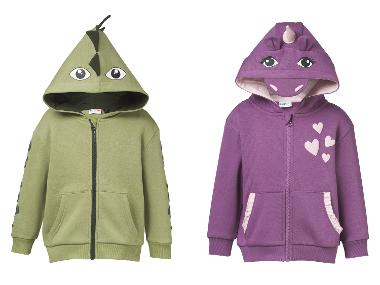 LUPILU® Bluza dziecięca rozpinana z kapturem