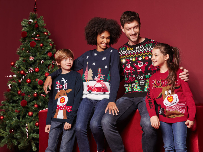 Pełny ekran: pepperts!® Sweter świąteczny chłopięcy z diodami LED - zdjęcie 12