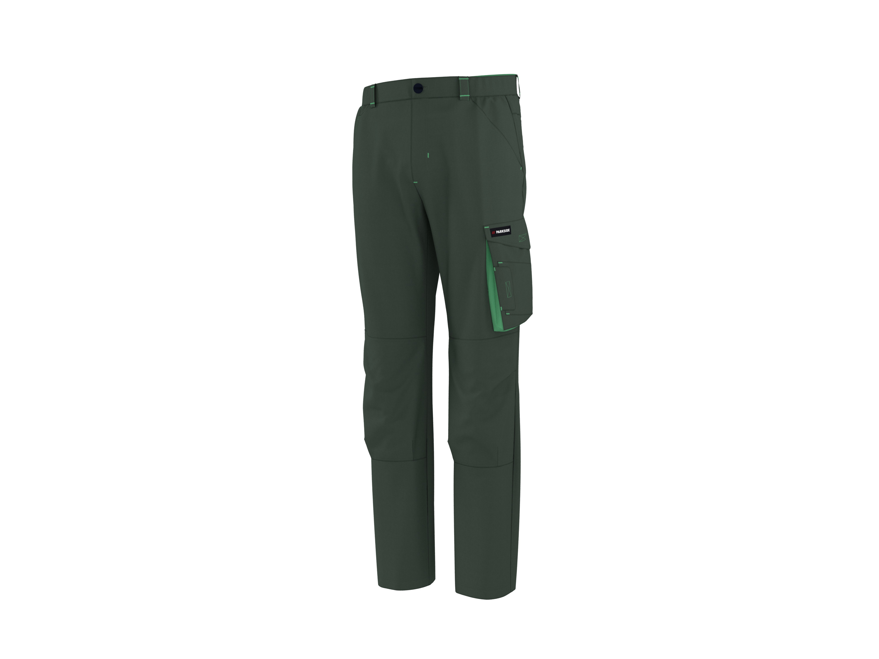 PARKSIDE® Spodnie robocze męskie (Zielony, 56)