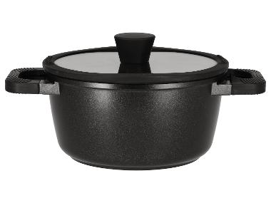 SILVERCREST® Garnek z odlewu aluminiowego z pokrywką, Ø 20 cm