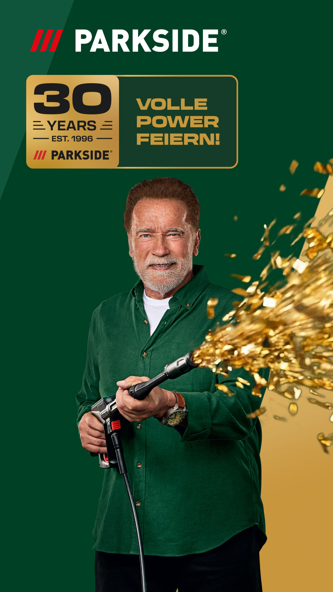 Baner 30 lat PARKSIDE – świętuj z pełną mocą (Mobile & App)