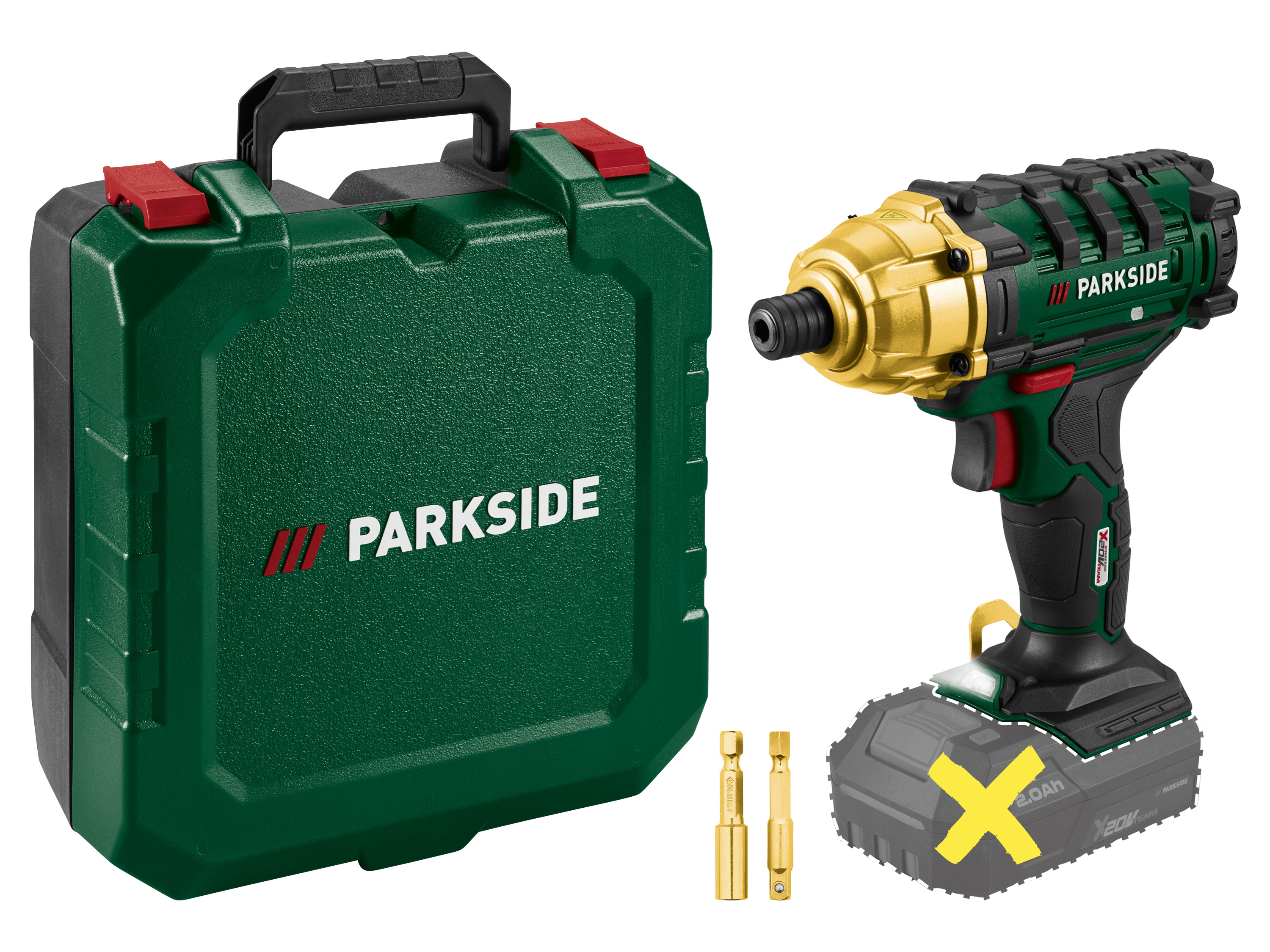 PARKSIDE® Akumulatorowa zakrętarka udarowa PDSSA 20-Li C3 Limited-Edition, 20V (bez akumulatora i ładowarki)