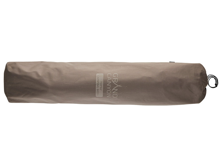 Łóżko polowe TOPAZ CAMPING BED L, składane, aluminiowe