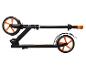 Składana hulajnoga w kolorze czarnym i pomarańczowym