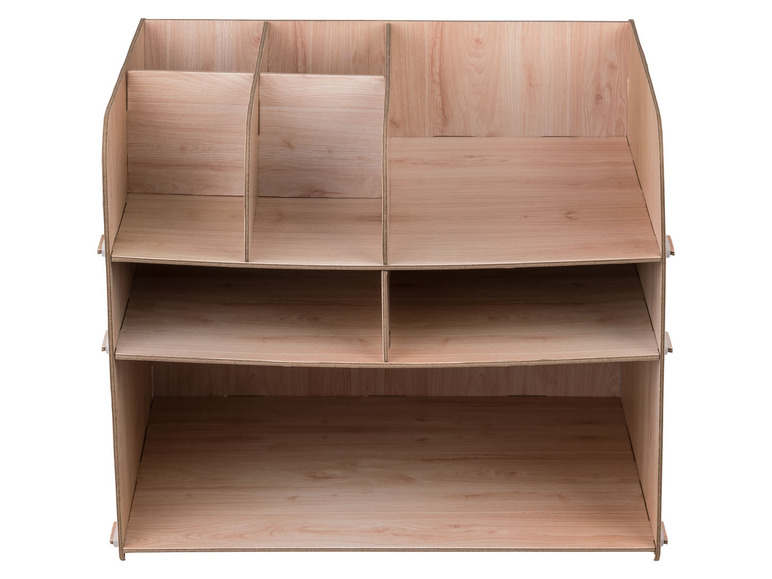 Pełny ekran: crelando® Organizer biurkowy, imitacja drewna - zdjęcie 11