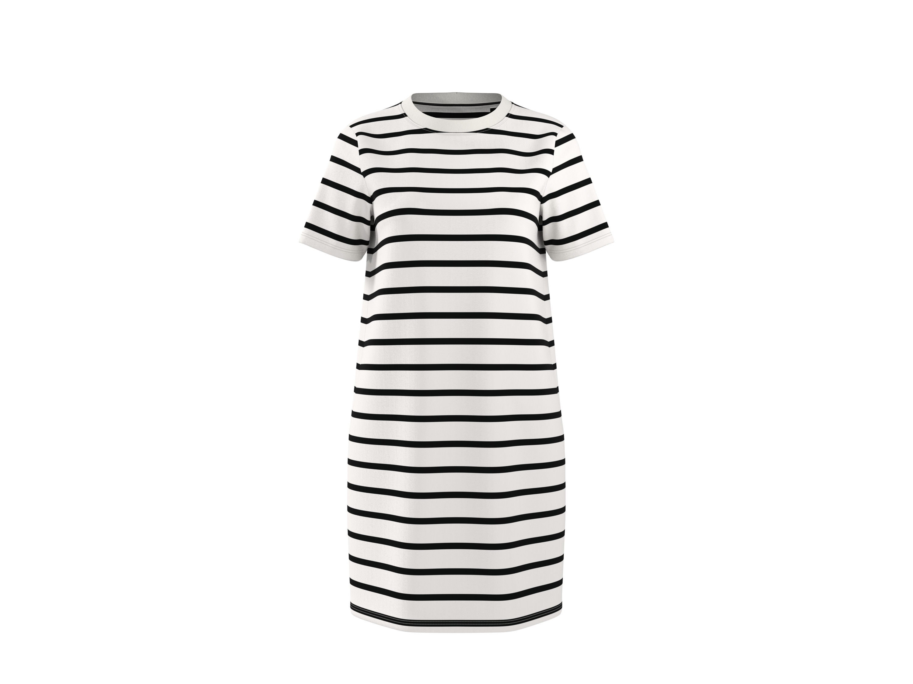 ESMARA® Sukienka t-shirtowa damska z biobawełny 