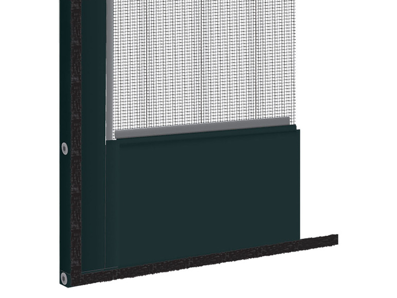 Pełny ekran: LIVARNO home Moskitiera drzwiowa z ramą aluminiową 100 x 210 cm - zdjęcie 6