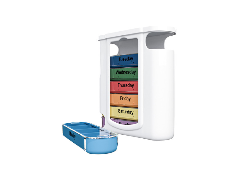 Pełny ekran: Weinberger Pillbox Pojemnik na leki lub suplementy, 7 x 4 przedziały - zdjęcie 11