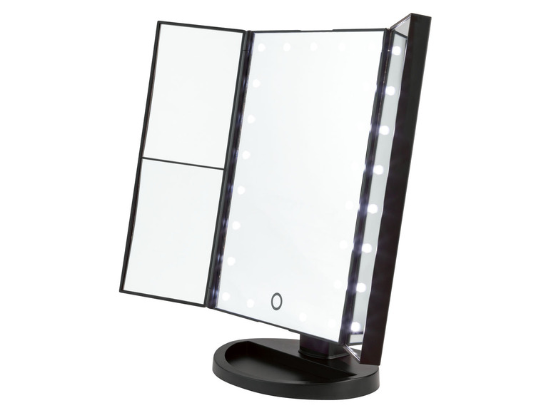 Pełny ekran: LIVARNO home Składane lustro kosmetyczne MKSLK 6 A2, z oświetleniem LED - zdjęcie 4