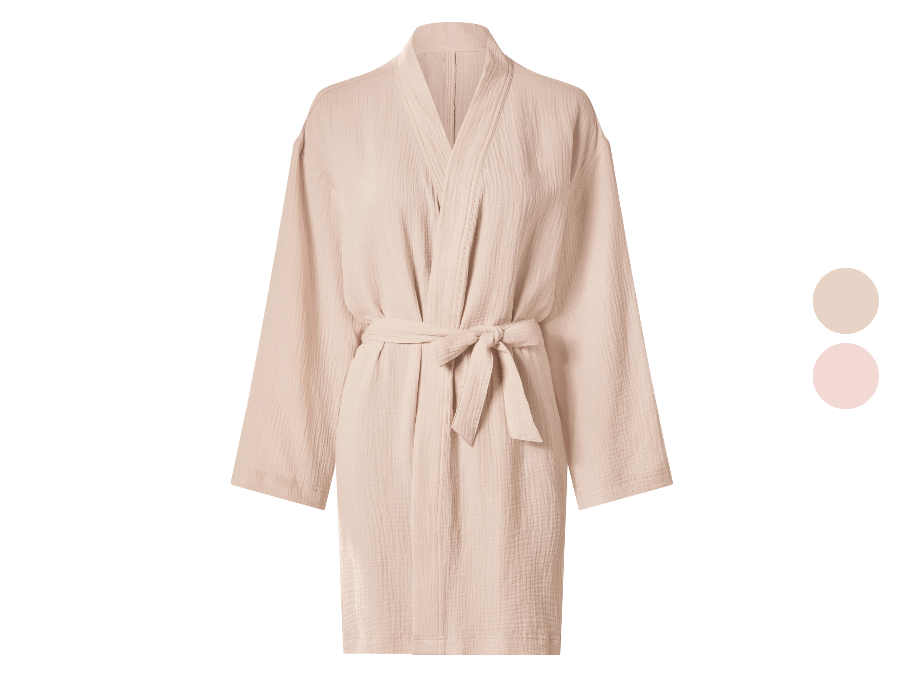 esmara® Szlafrok-kimono damski z bawełny muślinowej