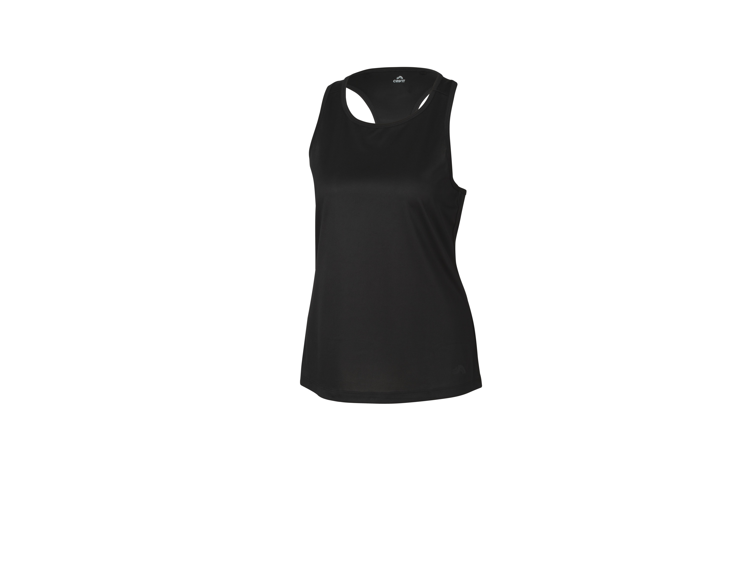 CRIVIT Top funkcyjny damski (Czarny, XS (32/34))