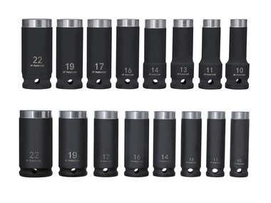 PARKSIDE PERFORMANCE® Zestaw kluczy nasadowych, 8 elementów