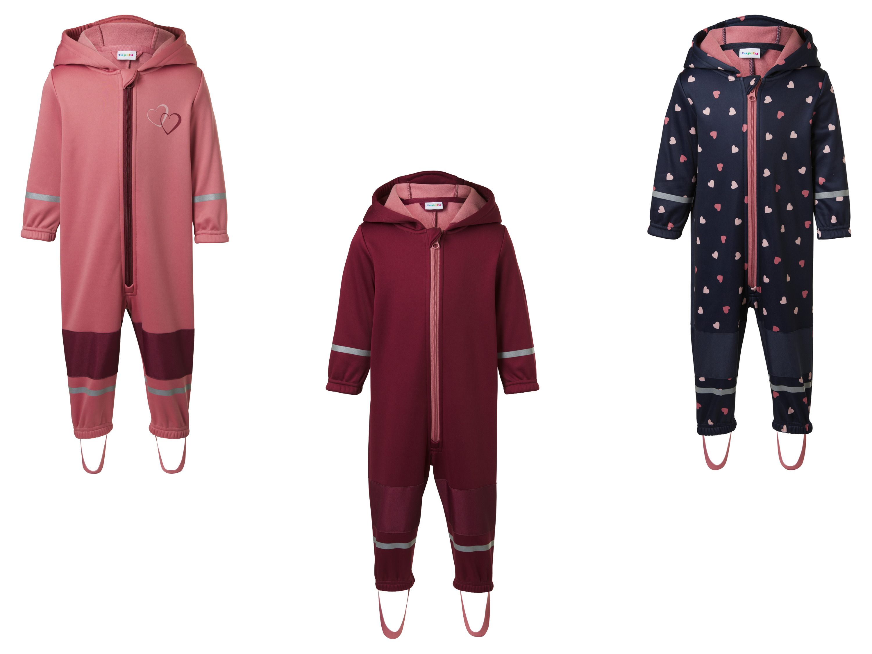 LUPILU® Kombinezon przeciwdeszczowy softshell dziecięcy