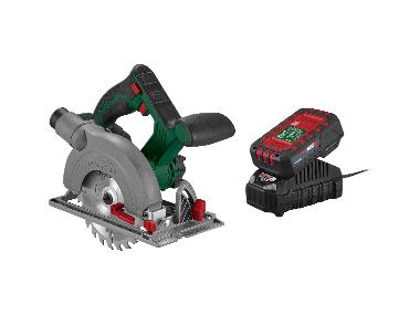PARKSIDE® Zestaw Pilarka tarczowa, 20 V z akumulatorem, 2 Ah i ładowarką, 2,4 A