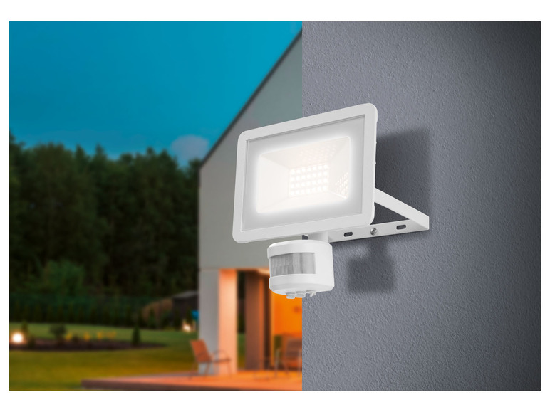 Pełny ekran: LIVARNO home Reflektor zewnętrzny LED z czujnikiem ruchu 24 W - zdjęcie 5