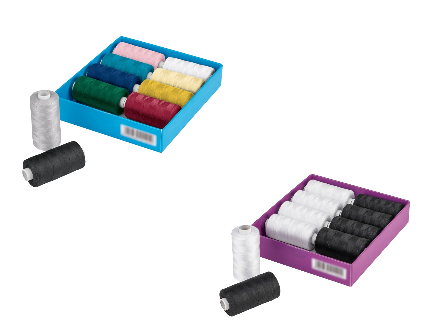 crelando® Nici do szycia Syngarn	, 10 sztuk