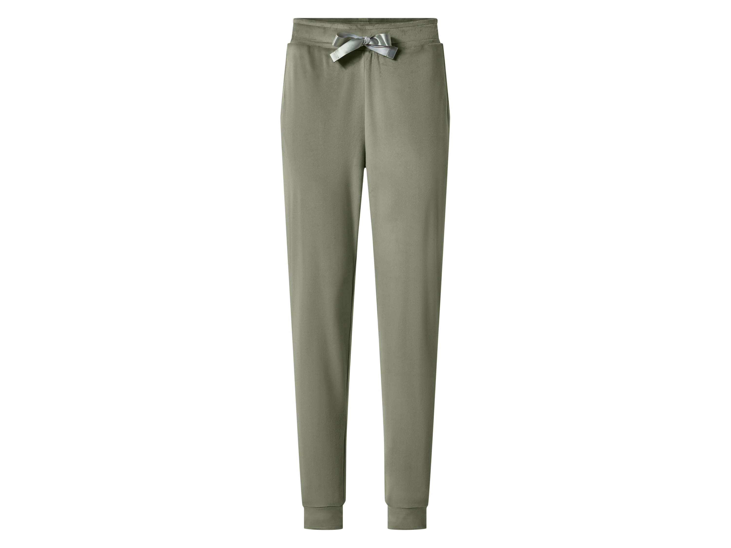 ESMARA® Welurowe spodnie damskie (zielony, M(40/42))