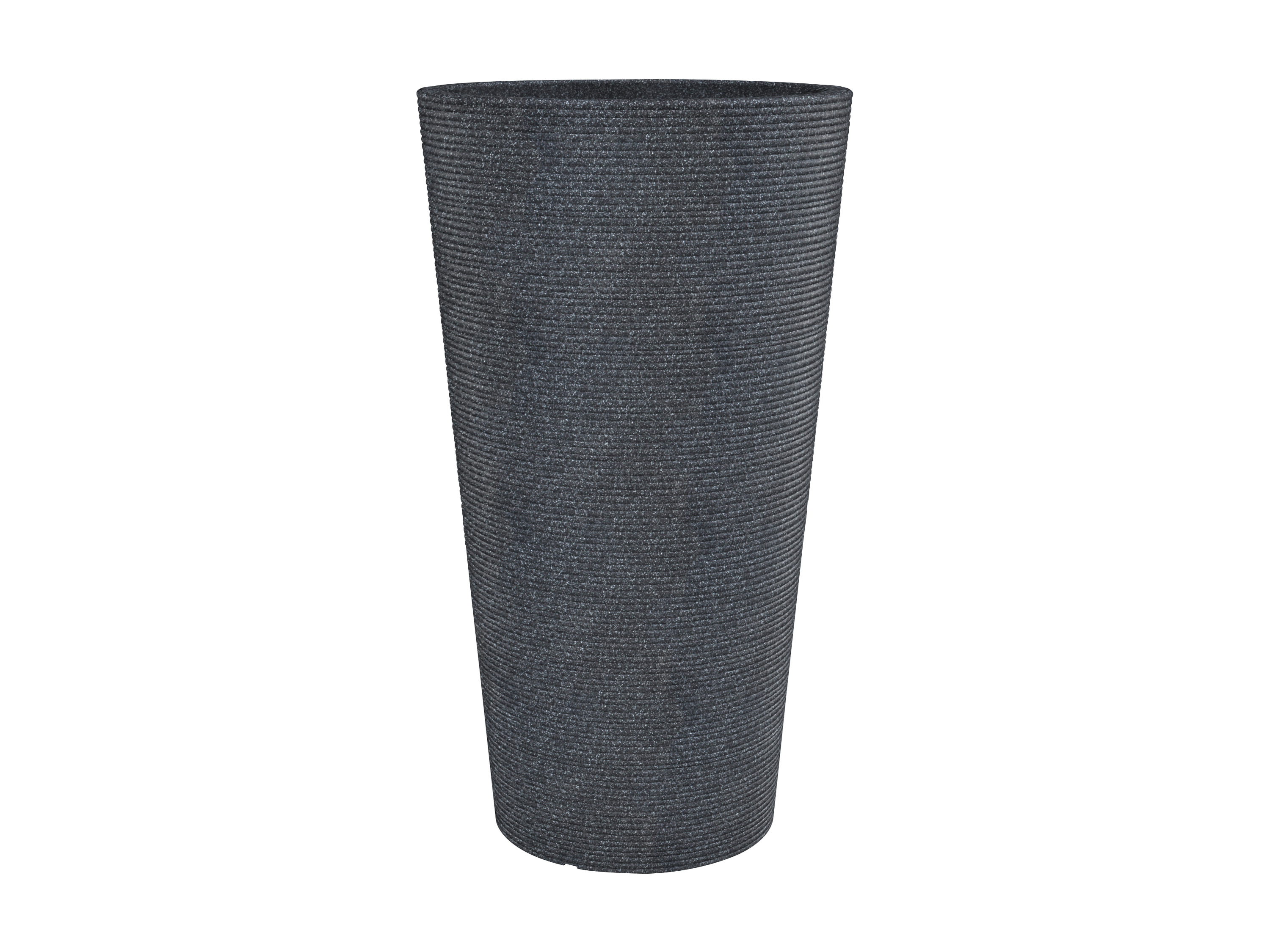 Scheurich Doniczka Coneo High (Czarny granit, Ø 29 cm, wysokość 55 cm)