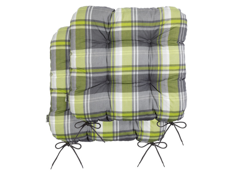 Pełny ekran: LIVARNO home Poduszki na krzesło, 40 x 40 cm, 2 sztuki - zdjęcie 11