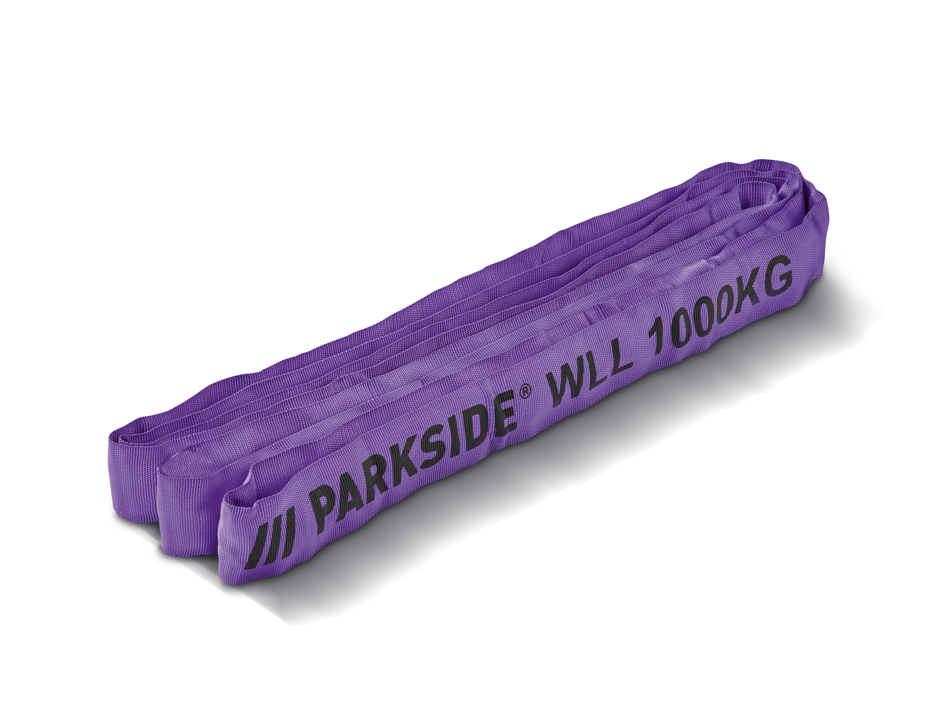 PARKSIDE® Zawiesie pasowe okrągłe, 1000 / 2000 kg (2 m 1000 kg, zestaw 4 szt)