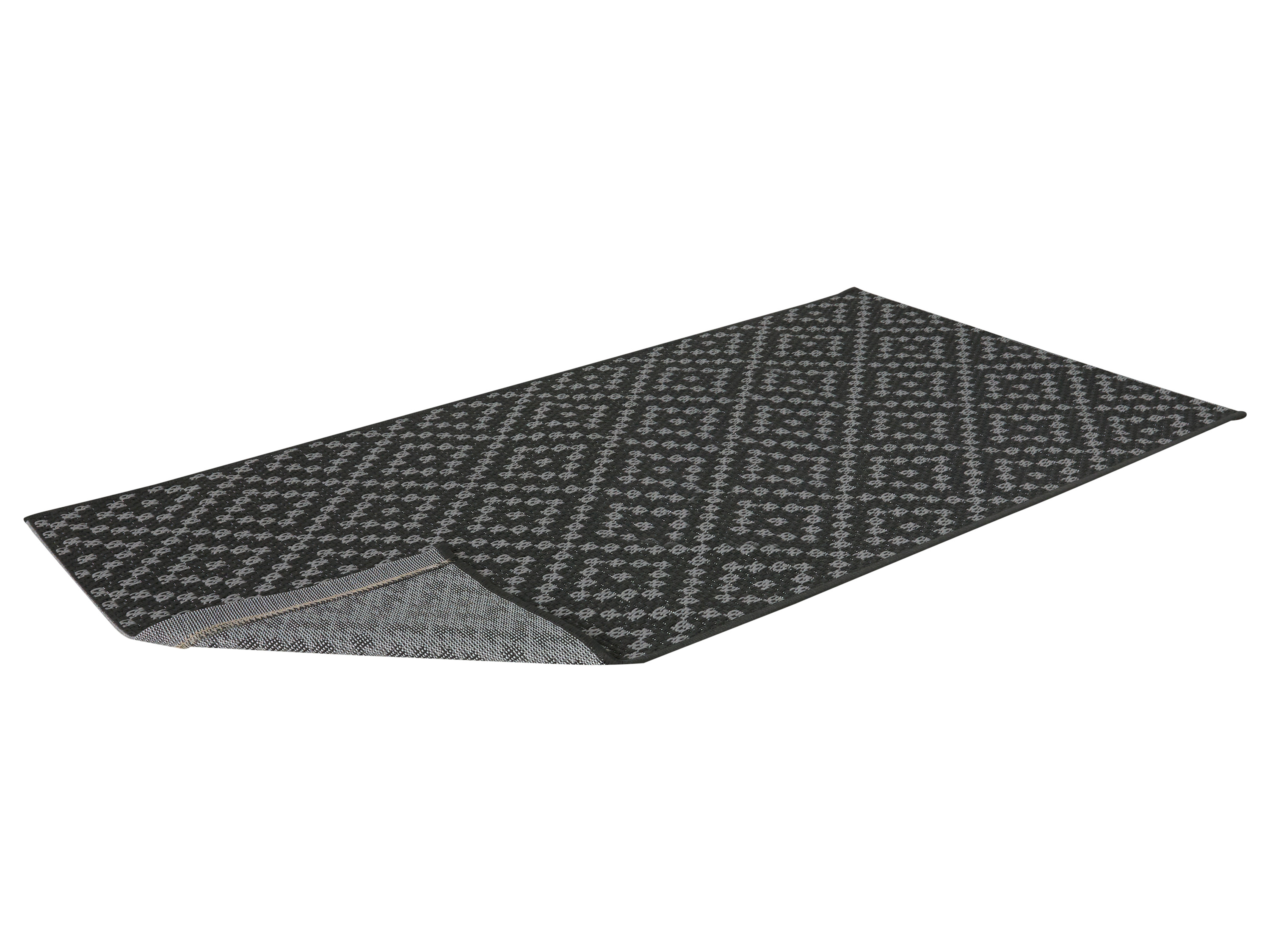 LIVARNO® Dywan zewnętrzny, 80 x 150 cm (Czarny)