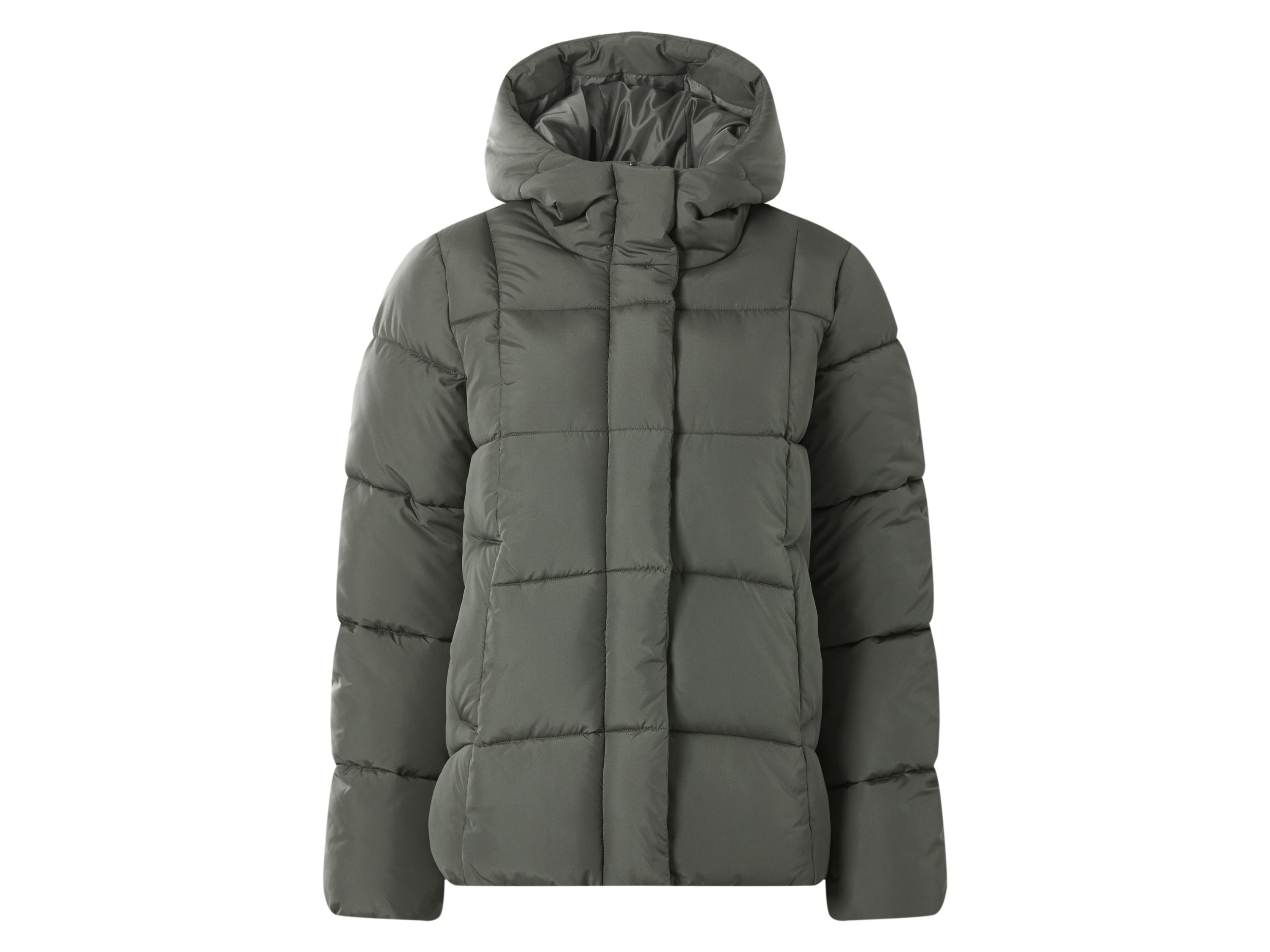 ESMARA® Kurtka pikowana damska (Zielona, XL(48/50))