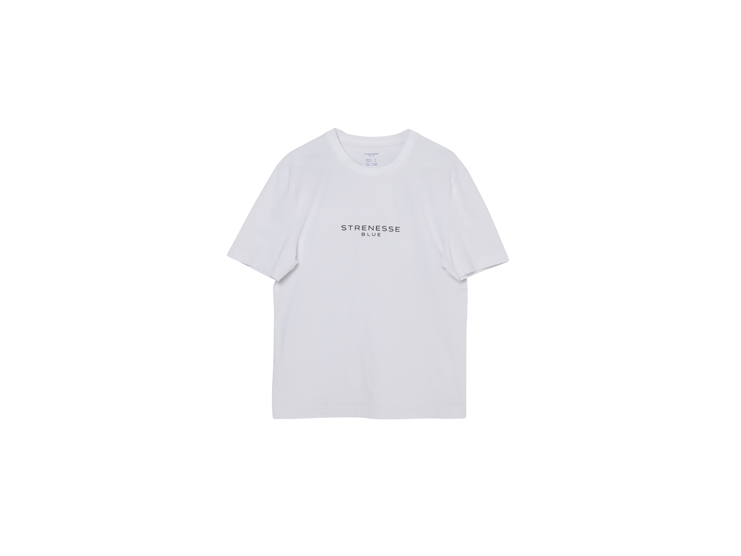 Strenesse Blue T-shirt męski z bawełną 