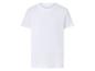 Podstawowy biały męski T-shirt z krótkim rękawem