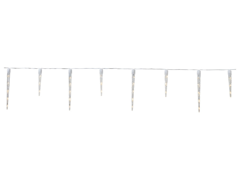 Pełny ekran: LIVARNO home Girlanda świetlna sople lodu, 17,75 m, 32 sople - zdjęcie 3