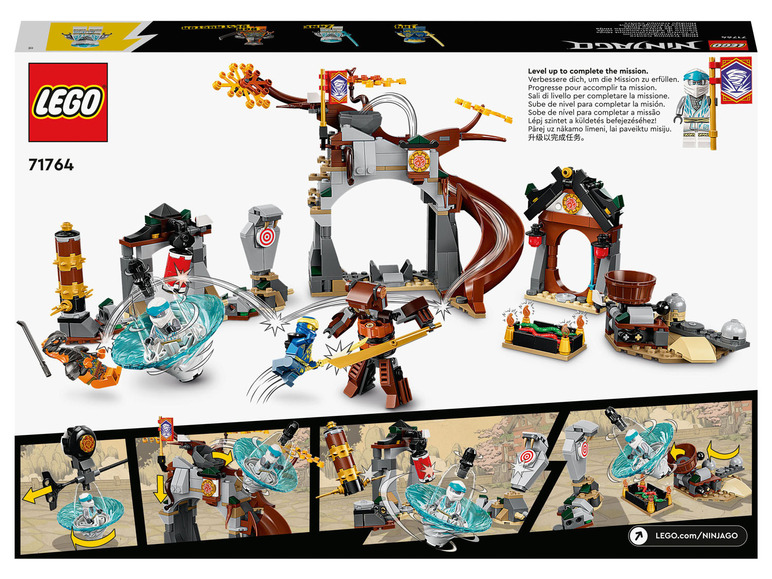 Pełny ekran: LEGO® DOTs Zestaw klocków 71764 Akademia wojowników Ninja - zdjęcie 3