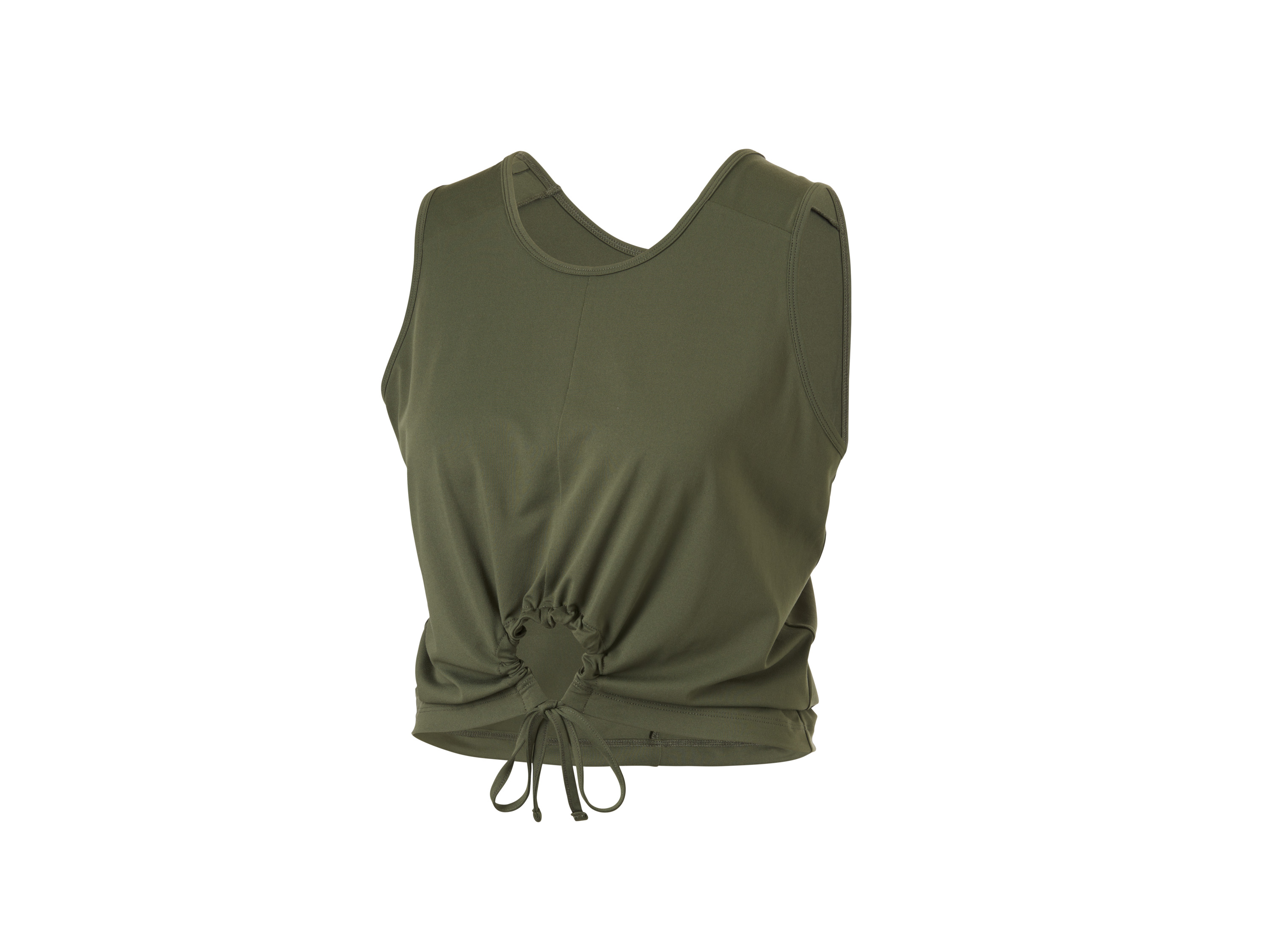 CRIVIT Top funkcyjny damski (Oliwkowy, M (40/42))