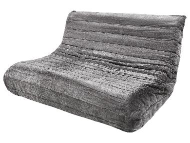 LIVARNO® Sofa 2-osobowa, ciemnoszary