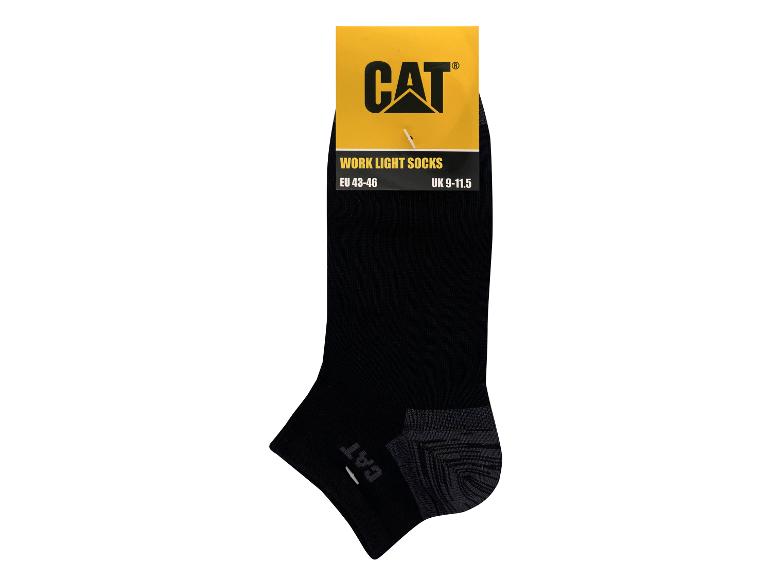 Czarne skarpetki robocze CAT