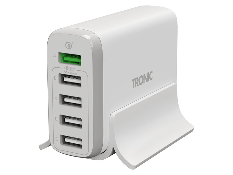 Pełny ekran: TRONIC® Stacja ładująca USB, 5 złącz - zdjęcie 1