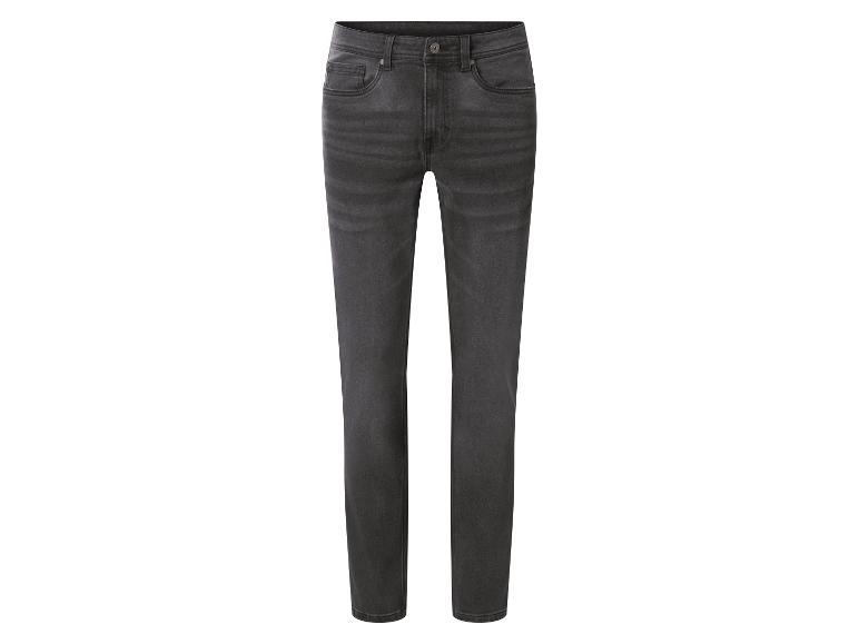Jeansy męskie z bawełną, slim fit