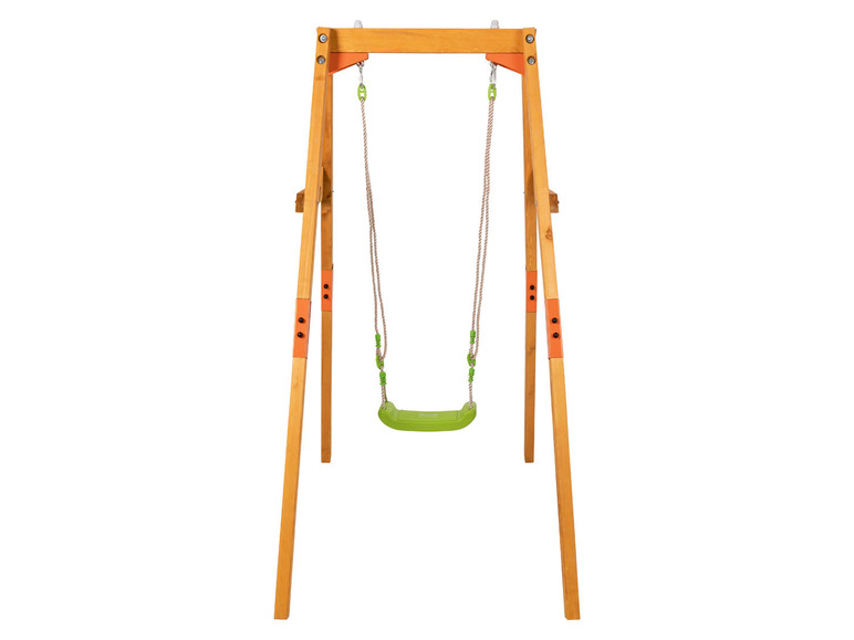 Pełny ekran: Playtive Huśtawka drewniana dla dziecka, z regulowaną długością linek - zdjęcie 2