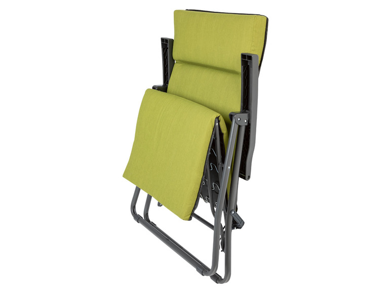Pełny ekran: LIVARNO home Fotel relaksacyjny z nakładką, zielony / antracytowy - zdjęcie 5