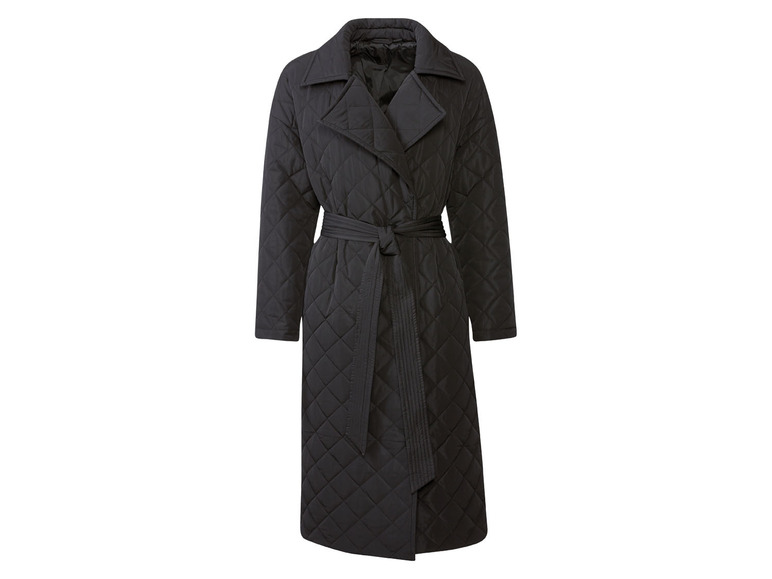 Pełny ekran: esmara® Płaszcz pikowany damski wiązany w talii - zdjęcie 4