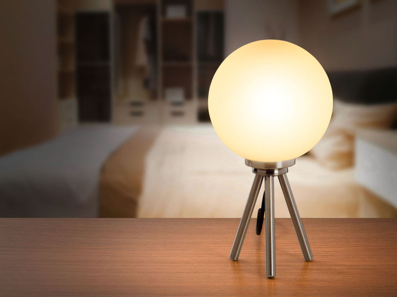 Pełny ekran: LIVARNO home Lampa stołowa LED, z kloszem szklanym - zdjęcie 14