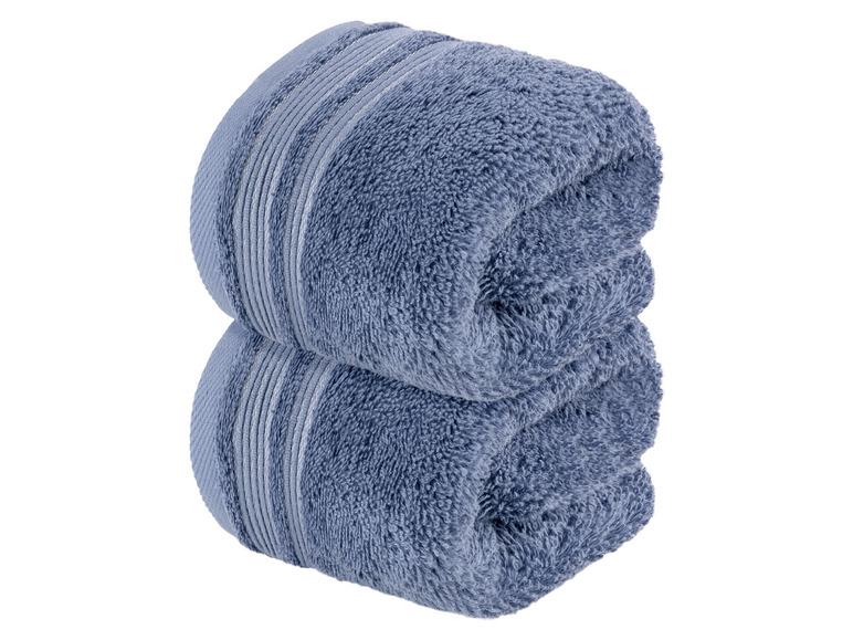 Pełny ekran: LIVARNO home Ręcznik do rąk frotté, 30 x 50 cm, 2 sztuki - zdjęcie 6