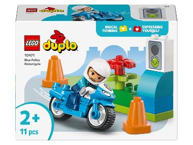 LEGO® DUPLO® 10471 Niebieski motocykl policyjny