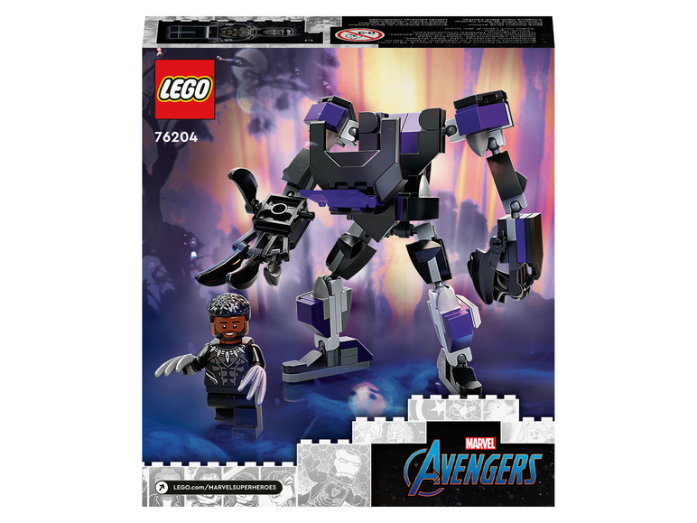 Pełny ekran: LEGO® Marvel Super Heroes Mechaniczna zbroja Czarnej Pantery 76204 - zdjęcie 3