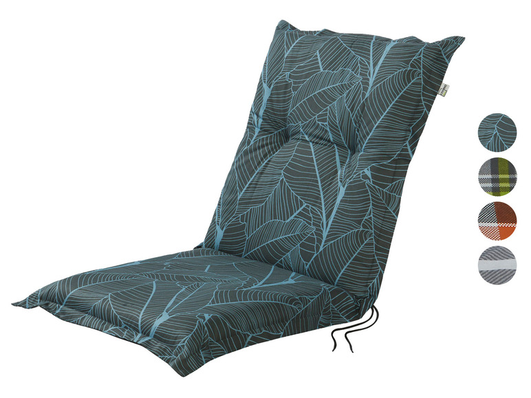 Pełny ekran: LIVARNO home Poduszka na krzesło z niskim oparciem Valencia, z bawełną - zdjęcie 1