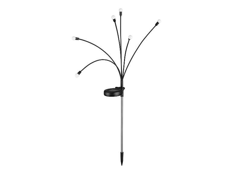 Solarna lampa ogrodowa z 5 żarówkami: dekoracyjna i funkcjonalna.