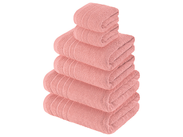 Pełny ekran: LIVARNO home Zestaw ręczników frotté z bawełny, 6 elementów - zdjęcie 22