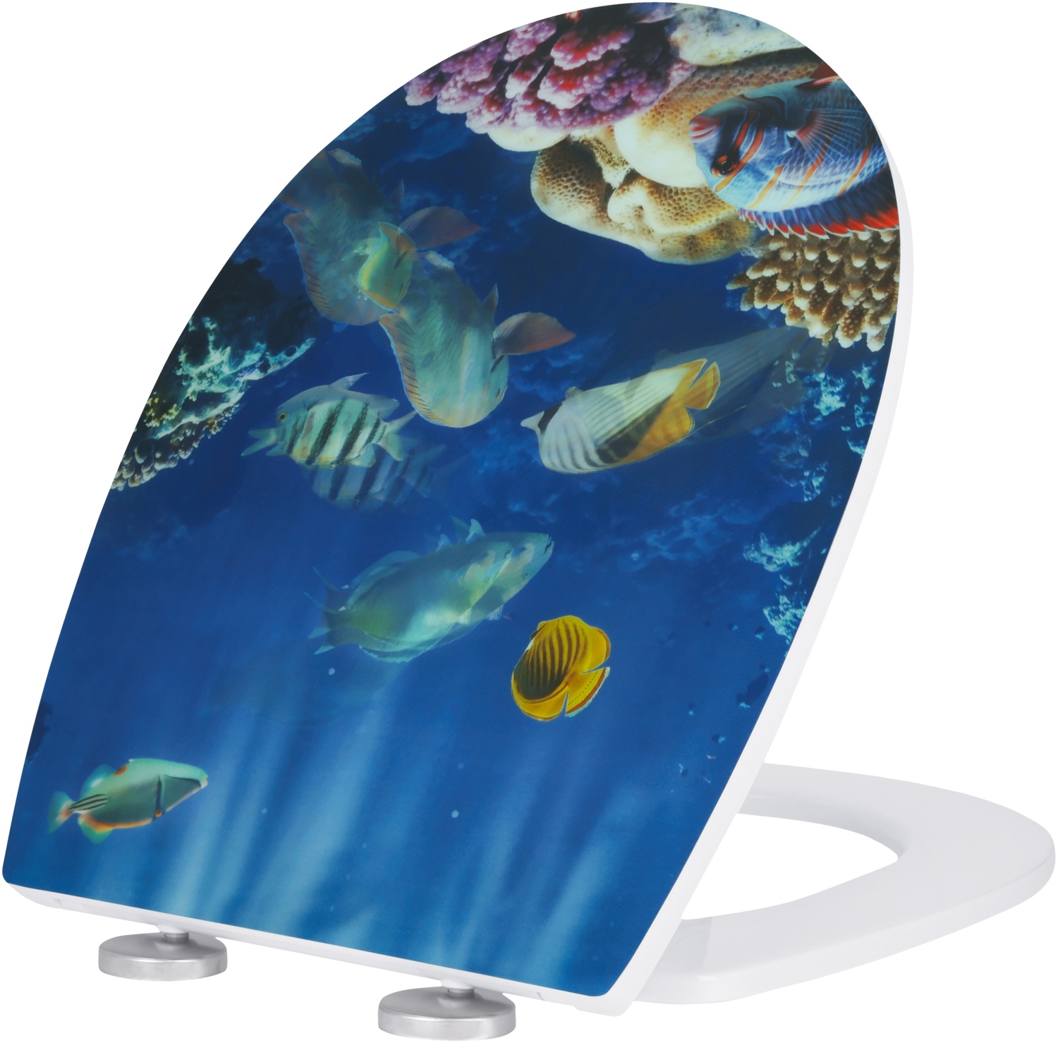 LIVARNO® Deska sedesowa Premium z duroplastu (Ryby)